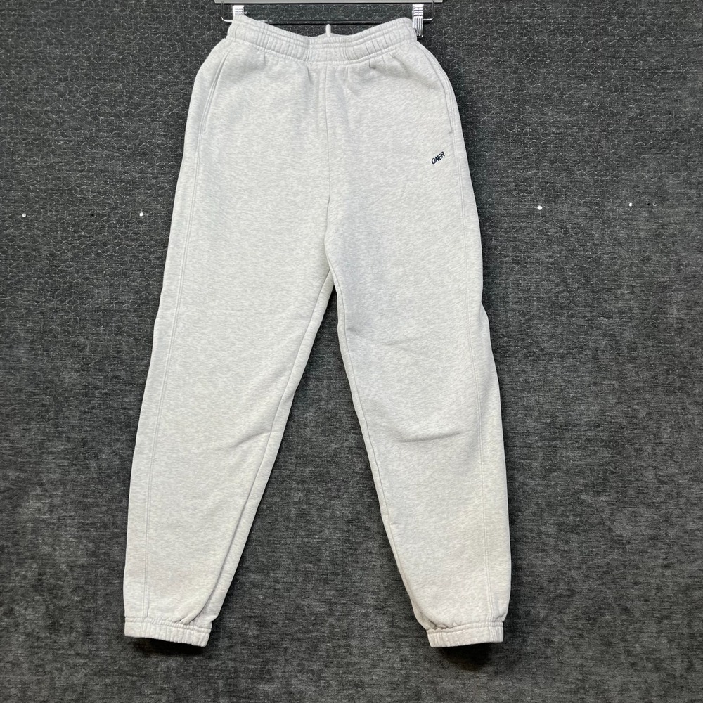 Oner Active Sweatpants Women W28 Gray Good Relaxed Elastic Waist Joggers